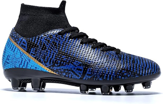 Soccer Cleats Boys Girls Firm Ground Professional Athletic Outdoor Football Shoes