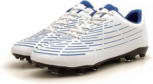 Soccer Cleats for Men's Outdoor Firm Ground Soccer Shoes Futsal Football Training Sneakers