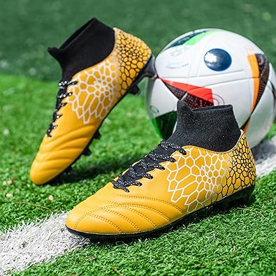 Boys Girls Soccer Cleats Youth Training Football Cleats